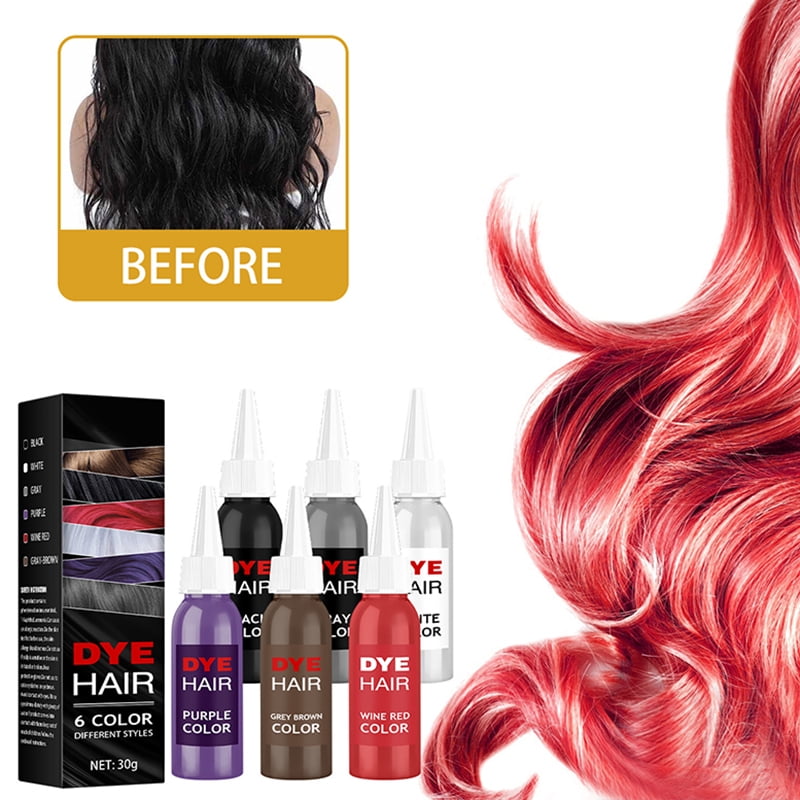 Temporary Hair Coloring Cream Applicator 30G Long Lasting Hair Dye Diy Hairstyle Supplies for Women Men New - Walmart.com Temporary Hair Coloring Cream Applicator 30G Long Lasting Hair Dye Diy Hairstyle Supplies for Women Men New - Walmart.com