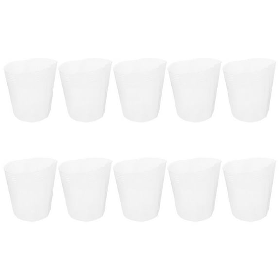 OUNONA Hemoton 10pcs Planter Liners for Outdoor Flower Pot Large Liner Planter Plants