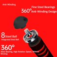 thumbnail image 3 of Ropeless Jump Rope Indoor and Outdoor Endurance Training Weighted Models Gravity Cordless Jump Rope, 3 of 4