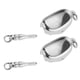 thumbnail image 4 of 2pcs 925 Conector de Plata Collar Cierre de Hebilla Hallazgos de Bricolaje, 4 of 9