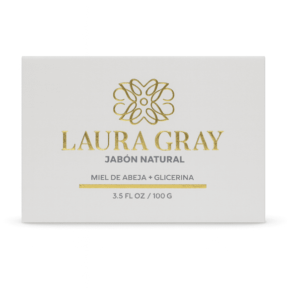 Jabon Natural Miel De Abeja Glicerina Laura Gray Cuidado Para Tu Piel
