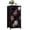 Color 1, variant on Dresser for Bedroom with 4 Storage Drawers Purple Black Floral Damask Elegant Design Dressers Chest of Drawers Steel Framed Fabric Closet Organizers for Dorm Entryway