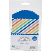 Hip Hip Hooray Kraft Bag-Blue Jean Streamers
