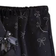 thumbnail image 5 of asjyhkr Toddler Girls Clothes Casual Sets Bow Rhinestone Crewneck Sweatshirts Wide Leg Pants Cute Vacation Sets 2 Piece(0-1 Years), 5 of 5