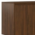 thumbnail image 7 of Hunter 60x18" Rectangle Contemporary Sideboard Buffet in Walnut Veneer, 7 of 7