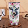 thumbnail image 2 of Cow Mug, Cow Lover Gift, Not Today, Heifer Not My Pasture Not My Problem, Stainless Steel Insulated Travel Coffee Mug, Tumbler cup with Lid and Straw 20 oz, 2 of 6