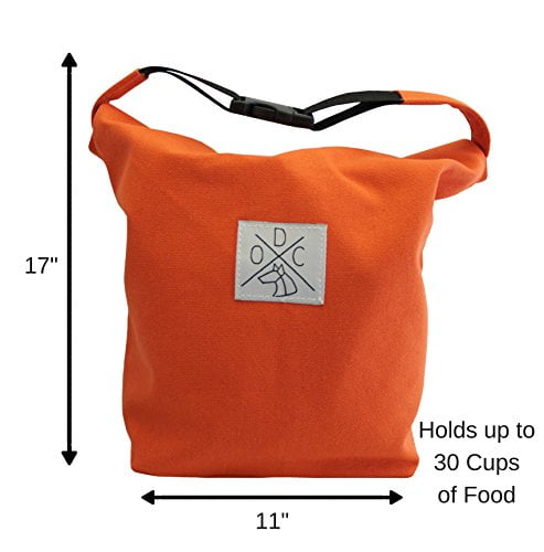 portable dog food carrier