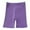 Purple, variant on Timegard Toddler Baby Clothes for Girls High Waist Comfy Slim Shorts Solid Color Infant Cute Clothing