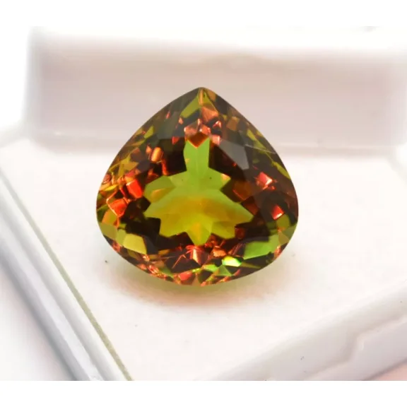 Loose alexandrite color Changing Gemstone Pear Cut 10-12 Ct