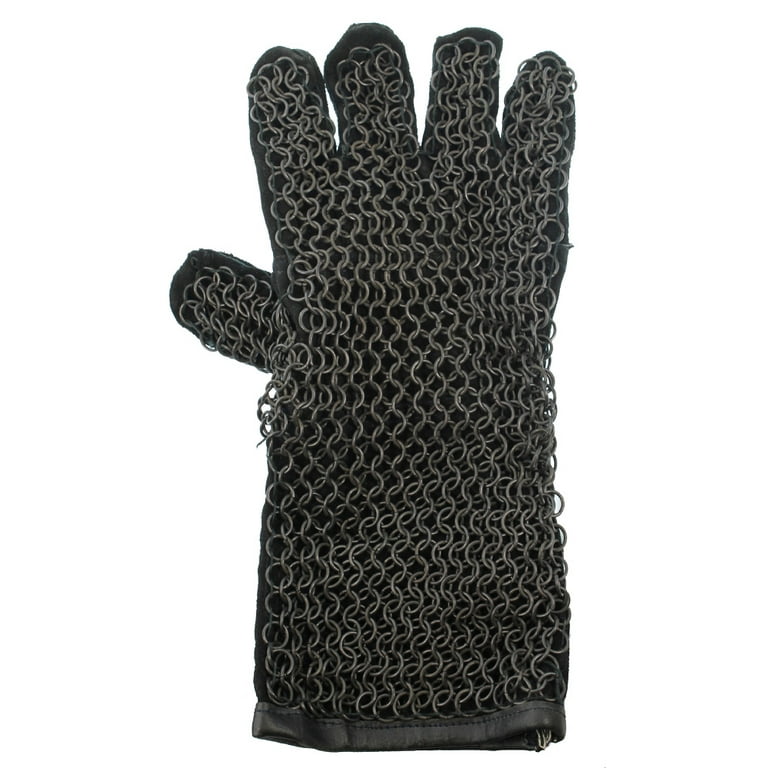 Chainmail Gloves Medieval Aluminum Chain Armor Gauntlets – OBX Vape