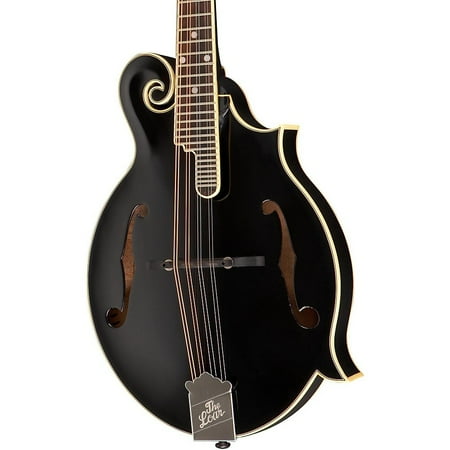 The Loar LM-600 Professional F-Style Mandolin, Black