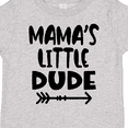 thumbnail image 4 of Inktastic Mama's Little Dude with Arrow Boys Toddler T-Shirt, 4 of 5