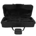 thumbnail image 1 of TABLZONE Canvas Trumpet Carrying Bag Padded Black Storage Case with Smooth Zipper, 1 of 6