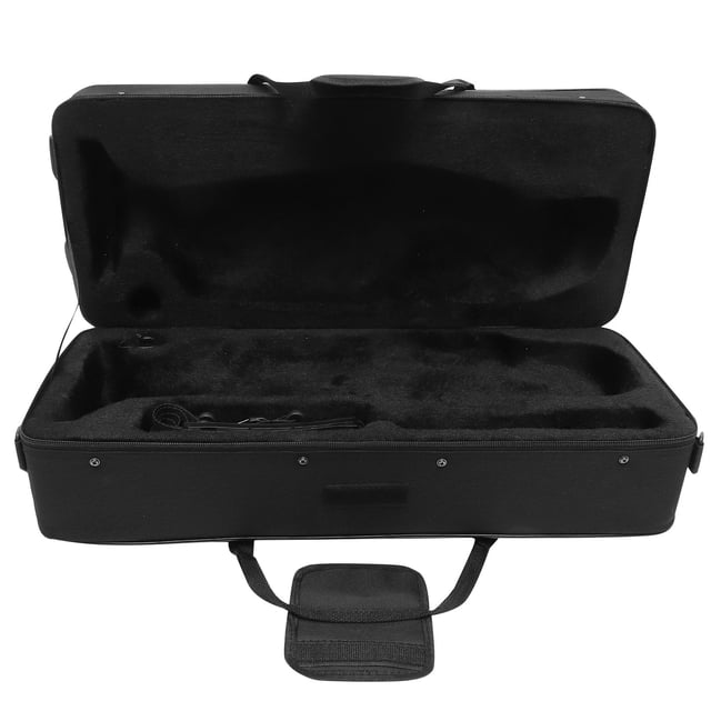 TABLZONE Canvas Trumpet Carrying Bag Padded Black Storage Case with Smooth Zipper