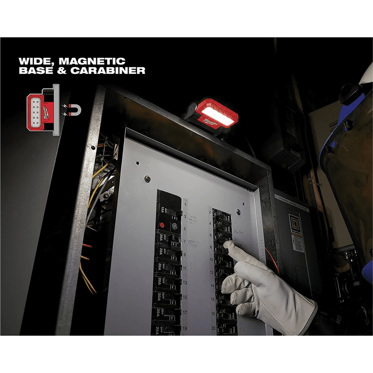 Milwaukee 2114-21 USB Rechargeable Rover Pivoting LED Flood Light