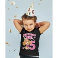 thumbnail image 3 of Skye 5 Paw Patrol Pup 5th Birthday Gifts for Five Years Old Girls Theme Party Toddler Kids Youth Kids T-Shirt Medium Black, 3 of 6