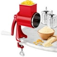 thumbnail image 1 of Wekvgz Hand Crank Grain Mill with Table Clamp Rustproof Manual Food Grinder with 2 Replacement Blades Multifunctional Hand Grain Reusable Hand Coffee Grinder for Nut Spice Wheat Coffee Kitchen, 1 of 10