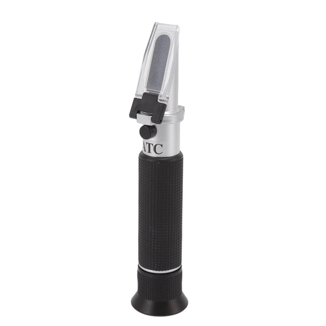 Refractómetro de alcohol portátil, refractómetro de alcohol de 0 a 80 % Medición de alcohol Medición de alcohol Instalación sencilla