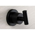thumbnail image 2 of Kingston Brass BA8217MB Concord Robe Hook, Matte Black, 2 of 2