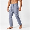thumbnail image 2 of Jerdar Men's Lightweight Hiking Pants Quick Dry Stretch Running Workout Casual Sweatpants with Zipper Pockets, 2 of 5