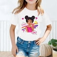 thumbnail image 2 of LRen Toddler Shirts Girls 4t Girl Cute Graphic Tee Round Neck Short-Sleeve T-Shirt Kids Casual Soft Preppy Clothes Toddler Girl Clothes, 2 of 5