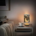 thumbnail image 6 of Cute Cats Bedside Table Lamp LED Warm Lights with USB Charging Port Retro Cylinder Desk Lamps, 6 of 7