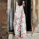 thumbnail image 1 of ICHUANYI Liquidación Mujer Moda Casual Impreso Bolsillo Mameluco Largo Traje Correa Camis Mono ICHUANYI WER202308253678, 1 of 8