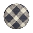 thumbnail image 2 of Multi-Size Car Tire Dust Cover Sunscreen, Corrosion, Dust And Water Keep Spare Tires Clean Argyle Plaid Lightslategray_4 17 Inch, 2 of 8