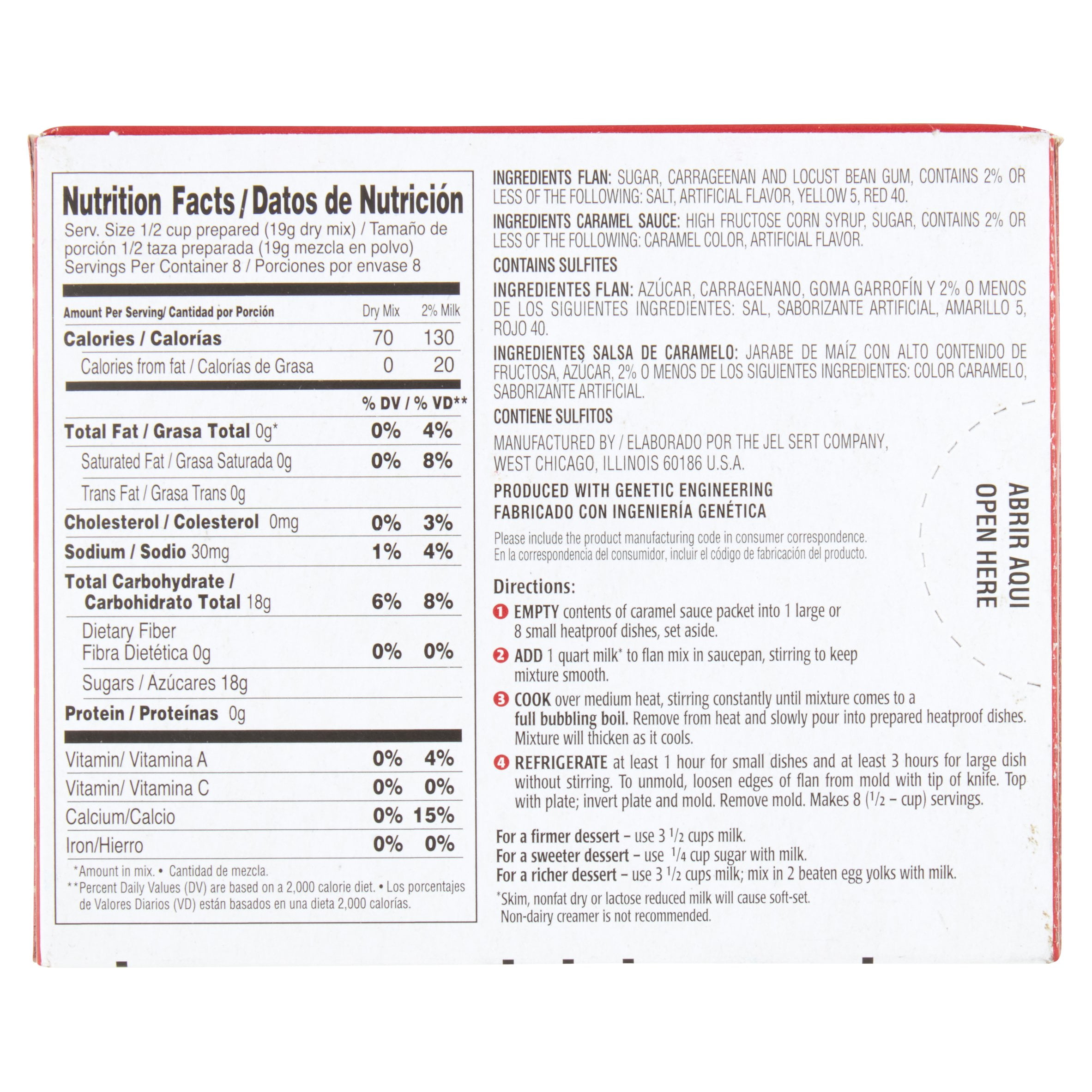 Royal Flan with Caramel Sauce Mix, Family Size, 5.5 oz Cardboard Box