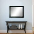 thumbnail image 3 of Silver Accent Black Framed Vanity Wall Mirror 32''x 50'', 3 of 3