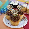 thumbnail image 4 of Plethora of Cats and Kittens Pattern Heart Love Cupcake Picks Toppers Decoration Set of 6, 4 of 7
