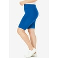 thumbnail image 3 of Woman Within Plus Size Stretch Cotton Bike Short, 3 of 6