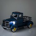 thumbnail image 3 of Del Jardín De La Camioneta Pickup Del Estilo Retro Con La Maceta Del Camión De Las Luces Del Coche Para El Patio Del Porche seitruly HA043507-01, 3 of 5