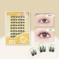 thumbnail image 1 of Segmented Glue Free False Eyelashes No Glue Needed Waterproof Remover-Free Beginner Friendly, 1 of 1