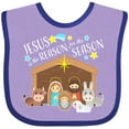 thumbnail image 3 of Inktastic Jesus is the Reason for the Season Christmas Nativity Boys or Girls Baby Bib, 3 of 4