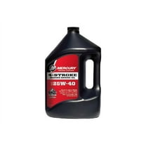 Quicksilver Marine New OEM 4-Stroke 25W-40 Conventional Oil 1 Gal., 92-8M0078628