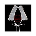 thumbnail image 4 of INSPIRE CHIC Faux Col Détachable, Petit Châle Mini Cape Ras-du-Cou à Strass Collier Faux Peter Pan pour Femmes Blouse Taille Unique Blanc-7, 4 of 5