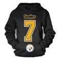 thumbnail image 1 of Hoodie Steelers Nfl 7 Roeth 90 Watt 97 Heyward Sudadera, 1 of 3