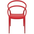 thumbnail image 3 of Compamia Pia Patio Dining Chair in Red, 3 of 6