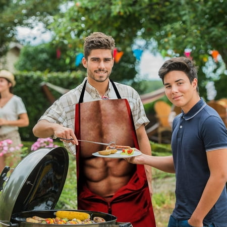 

WEPRO Funnys Apron Gifts Apron Kitchen Chef Cooking Gag Gifts Creative Funnys Grilling Baking Grilling BBQ Chef Apron