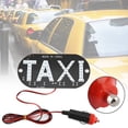 thumbnail image 3 of Indicador de cabina de parabrisas de taxi de 12 V lámpara señal de luz LED para parabrisas Jadeshay A, 3 of 8