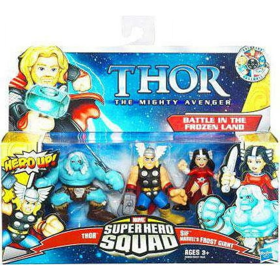 Marvel Super Hero Squad Battle in the Frozen Land Action Figure Set