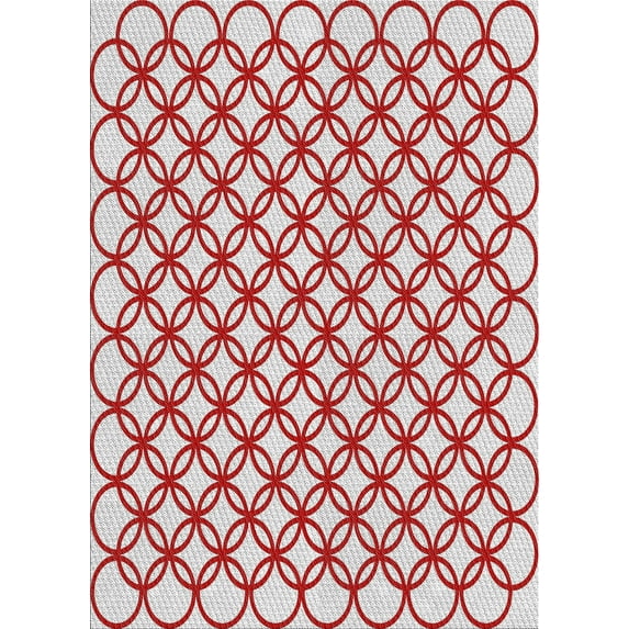 Ahgly Company Machine Washable Indoor Rectangle Transitional Platinum Gray Area Rugs, 5' x 8'