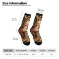 thumbnail image 2 of Cauagu Whimsical Flower Crown Maiden Print Crew Socks for Women and Men,Adult Athletic Running Socks 1-Pair Sports Socks Work Gear Socks with Moisture Wicking, 2 of 6