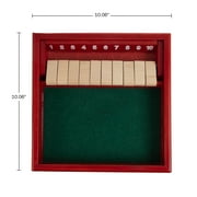 Trademark Games Shut the Box - Easy to Learn Math Game for All Ages