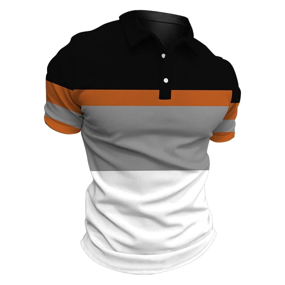 JAJAHO Mens Polo Shirts Quick Dry Short Sleeve Golf Shirts Performance Moisture Wicking Casual Workout Soft Tops