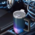 thumbnail image 6 of Galaxy 40oz Tumbler with Handle and Straw, Large Capacity Travel Cup for Hot & Cold Drinks, Double Walled Vacuum Insulated Cup,Birthday Thanksgiving Christmas Gifts for Women Girls, Starry, 6 of 6