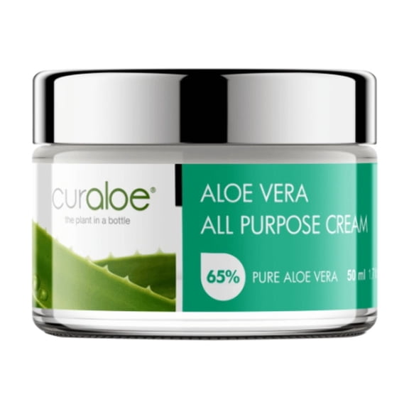 Curaloe All Purpose Cream Ultra Moisture Repair, 65% Aloe Vera, 1.7 fl. oz.