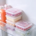 thumbnail image 2 of 4Pcs Cheese Storage Container Lid Fridge Food Butter Fresh Fruit Sealed Box, 2 of 11