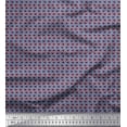 thumbnail image 1 of Soimoi Rayon Fabric Basketweave Shirting Printed Fabric 1 Yard 56 Inch Wide, 1 of 1